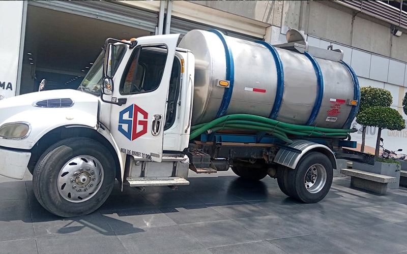 Unidad de 20,000 litros en operación